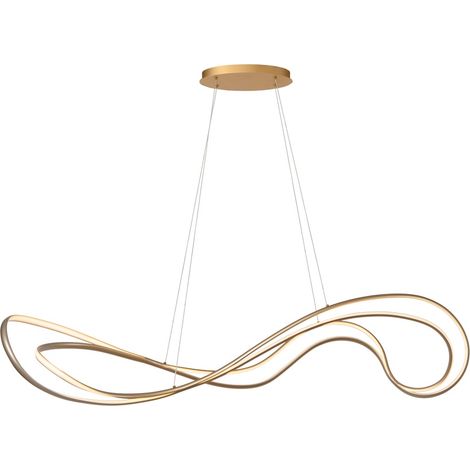 Lampe pendante de conception Sardana Curl Gold - 52400/59/02