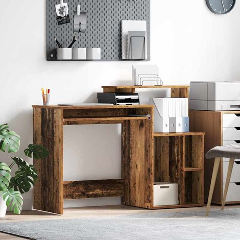 Schreibtisch Altholz 120,5 x 44 x 88,5 cm Holzwerkstoff