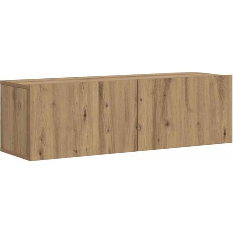 TV-Wandschrank Artisan-Eiche 100x30x30 cm Holzwerkstoff vidaXL