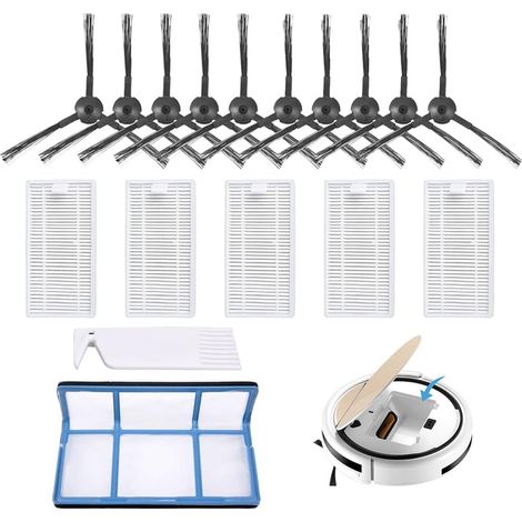 Accessoires iLife V3 V3s V5 V5s V5Pro – Kit de filtres et brosses de remplacement (1/5)