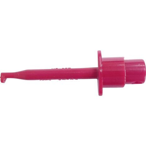 VOLTCRAFT Pince crocodile à souder CAT I rouge Q26156 (1/4)
