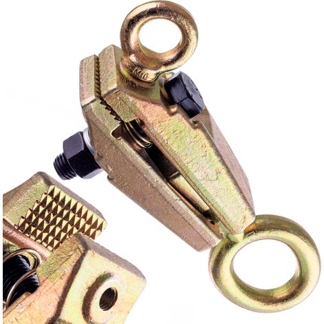 Selbstsichernde Blechklemme 5 Tonnen, bidirektional, 20 x 45 mm (1/5)
