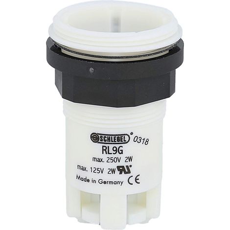 Georg Schlegel Meldeleuchte beleuchtbar, rund, RONDEX Schraubanschluss, Querschnitt 2,5mm² - 1 Stück