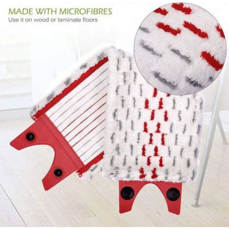 Compatible avec Vileda UltraMax/UltraMaT Poignée de rechange Tête de vadrouille plate Accessoires de chiffon de vadrouille (1/4)