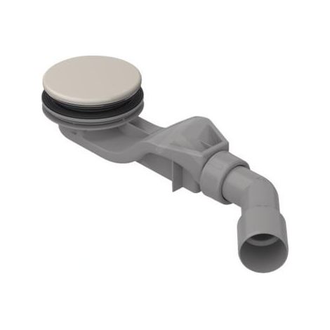 Bette Accessoires - Garniture de vidage pour receveurs de douche, sortie horizontale, pergamon B597-001 (1/2)
