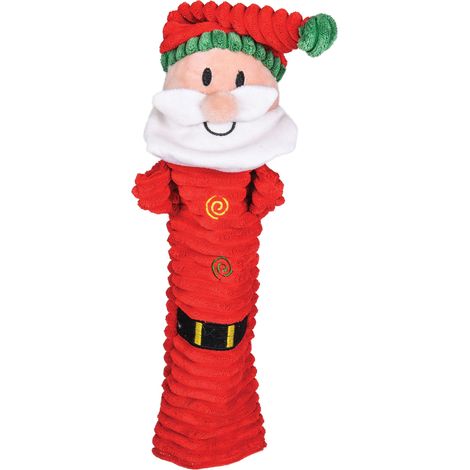 Peluche Père Noël pour chien