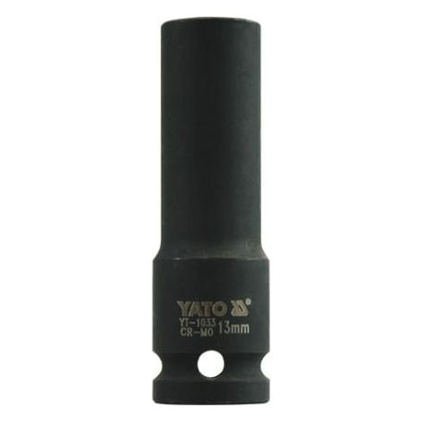 Bussola a impatto da 1/2", 13 mm x 78 mm di lunghezza, esagonale.