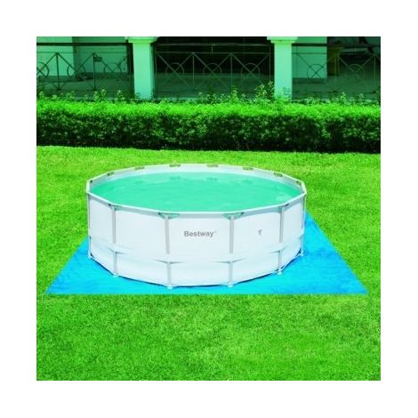 Lona Piscina 488X488 Cm Suelo Bestway (1/6)