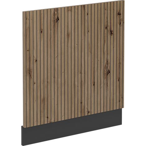 Vicco – Façade R-Line sans plan de travail – Chêne Artisan – Dimensions 45x57.2x1.6 cm – Panneau de particules 16 mm – Revêtement mélamine