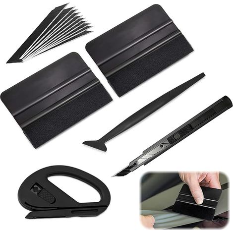 15-teiliges Vinyl-Set, Folienwerkzeuge, Montagewerkzeuge, Verpackungswerkzeuge, Autofensterfarbe