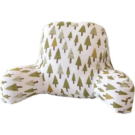 Bras De Support Coton Tissu Peluche Alitement Taille Chaise De Siège De Voiture Canapé Coussin Lombaire (1/5)
