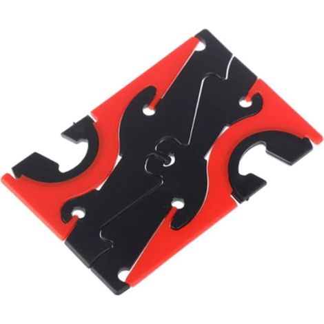 Support de téléphone portable pliable en carton carbone pour selfies, accessoire portable et réglable (1/3)