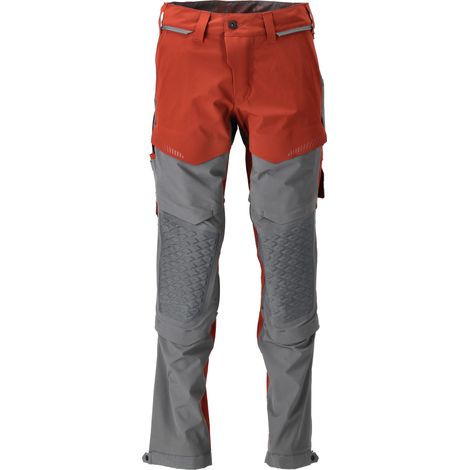 Mascot Hose mit Knietaschen 22279-605-2489 Gr. 76C51 herbstrot/anthrazitgrau (1/5)