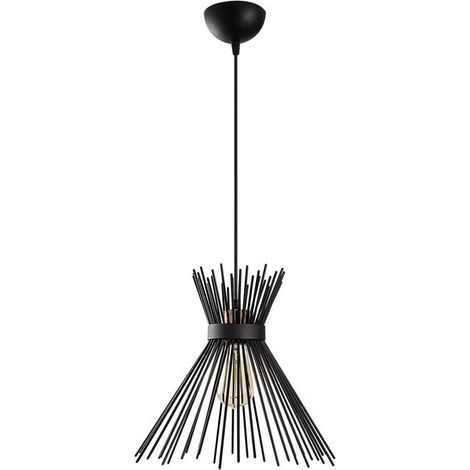 Pendelleuchte - D BY M.RED - Schwarz - Eisen schwarz - Moderner Stil - Raffiniertes Design (1/5)