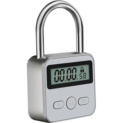 Minuteur électronique de voyage multifonction avec verrouillage horaire intelligent et minuterie de voyage jusqu'à 99 heures avec écran LCD. (1/2)