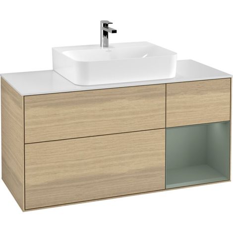 Villeroy & Boch F171GMPC Meuble sous-lavabo Finion F17