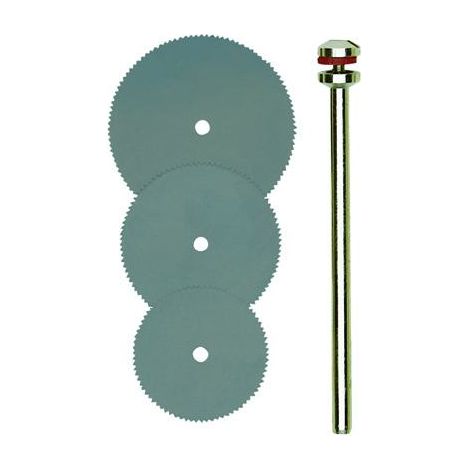 Proxxon - Trennsägeblätter, je 1 Stück 16, 19, 22 mm + 1 Träger - 28830 (1/2)
