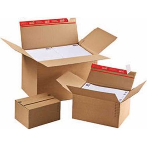 ColomPac Versandkarton CP141.301 DIN A3 450x325x190-310mm braun (1/5)