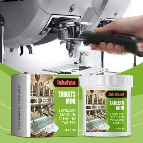Kaffeefleckenentferner-Tabletten, speziell für Kaffeemaschinen entwickelt, um Flecken und Schmutz zu entfernen, Kaffeeflecken zu reinigen und aufzufrischen – 10 Stück -- BIEMMEDUE (1/5)
