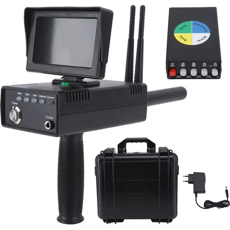 Détecteur de métaux professionnel de haute précision, Scanner d'or portable, localisateur, outil de détection (1/5)