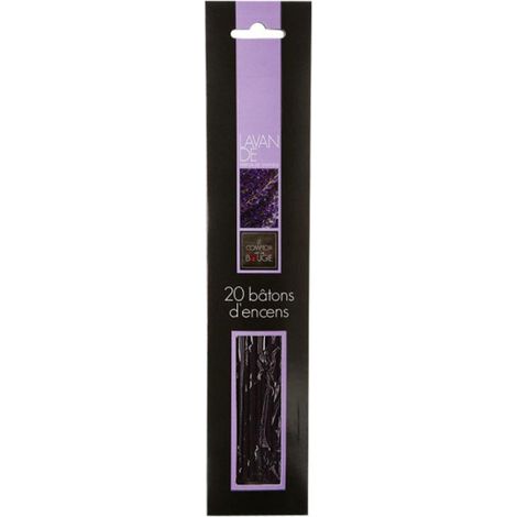 Lot de 20 Bâtons d'Encens 25cm Lavande (1/2)