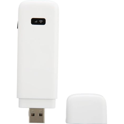 WiFi Portable, 4G LTE 150 Mbps Prise en Charge Haute Vitesse 10 Utilisateurs Plug and Play Pocket Mobile Hotspot Réseau sans Fil Smart Router, Smart Router Internet 4G WiFi (1/5)