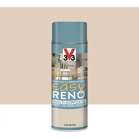 Peinture Multi-Supports Aérosol V33 Easy Réno Lin 0,4 L