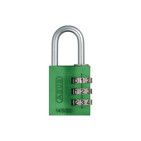 Abus - Zahlenschloss 145/20 grün Lock-Tag - 46608