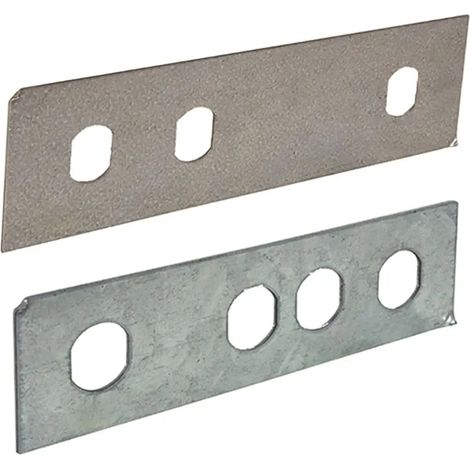 Flamco Tôle de zinc, LA 45/150mm, SW 17 3 trous 218x60xD 21,5 Anti-torsion, M1393040
