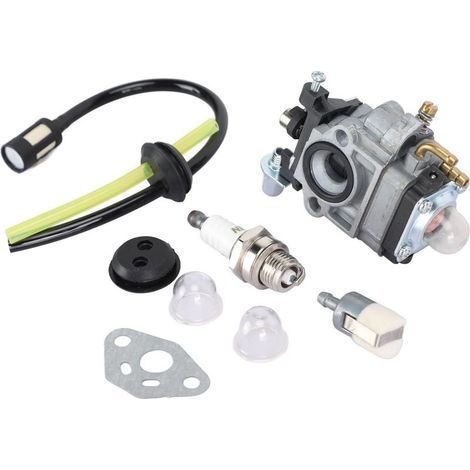 Kit de carburateur de Tondeuse à Gazon en Aluminium Ligne de Filtre de Bougie d'allumage pour TH23 TH26 TH34 23CC 25CC 26CC 33CC 35CC pour Tondeuse à Gazon (1/5)