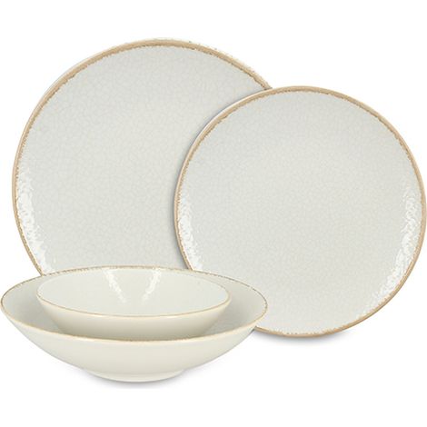 Service de table 48 pièces en porcelaine, NUANCE (1/4)