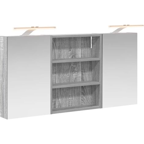 Maison Exclusive - Badezimmerschrank-Set 3 pcs 100 x 10,5 x 50 cm
