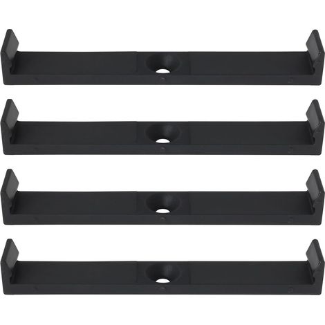Supports de Plaque D'immatriculation de Verrouillage à Pression Avant Ou Arrière pour Voiture Caravane Remorque 117 Mm X 15 Mm (1/5)
