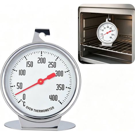 thermometre four,thermometre cuisine,Thermomètres de four en acier inoxydable,termometre cuison,thermomètres de cuisson au fours 400 degrés (1/5)