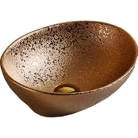 Mexen Elza Aufsatzwaschbecken 40 x 33 cm, Kupfer - 21014051 (1/2)