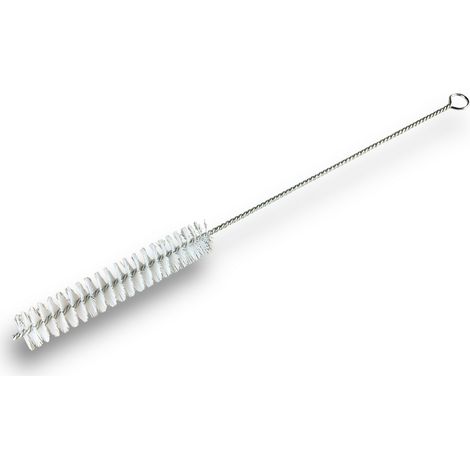 Lot de 10 goupillons NYLON multifonction Ø 18 mm Garnissage 100 mm Ramonage brossage curetage nettoyage Conduits tubes tuyaux Longueur 300 mm Kibros 13018300Nx10