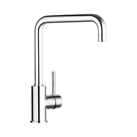 Blanco – Mitigeur de cuisine chrome – Bec pivotant 360° – Cartouche céramique étanche – Flexible 350mm – 519413 (1/7)