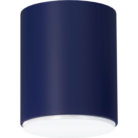Spot plafonnier moderne rond bleu marine 1xGX53 12W TUBO Sigma Lighting