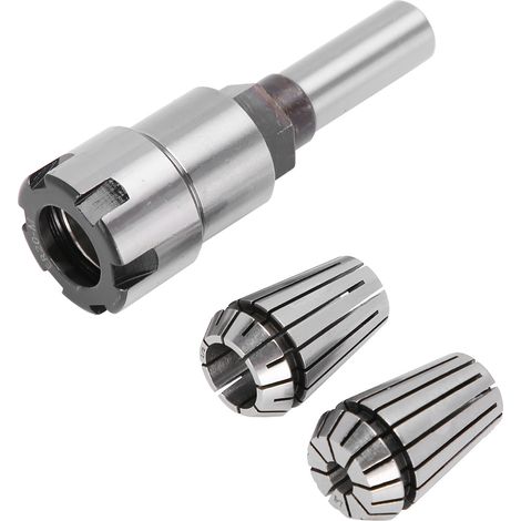 Jeu de 3 fraises de serrage (6,5 mm + 13 mm) + rallonge avec queue de 1/2" pour tournage CNC (1/5)