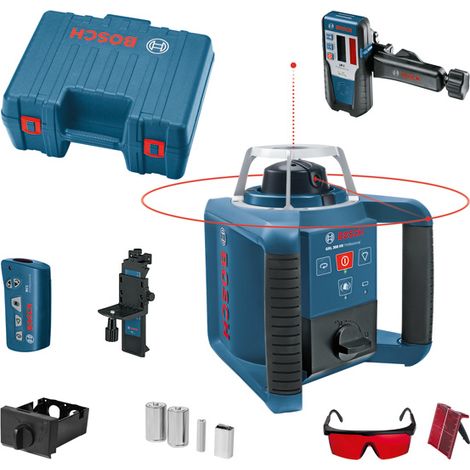 Bosch Rotationslaser GRL 300 HV mit Zubehör im Handwerkerkoffer (1/10)