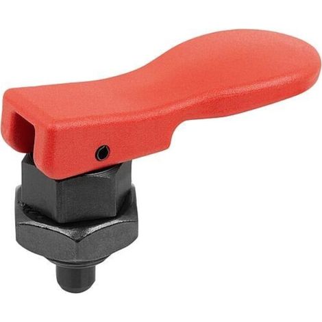 KIPP Arretierbolzen M16x1,5 Gr. 3 kurze Ausführung Exzentergriff (1/3)