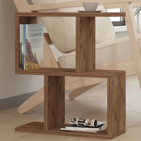 Zet Table d&039appoint  100 % MÉLAMINE  Pin Atlantique (1/5)
