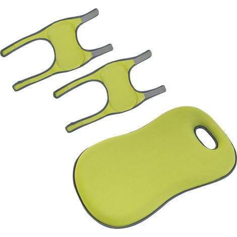 Reclinatorio + rodilla Jardín - Memory Foam de forma - Verde (1/2)