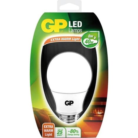 Gp - gp led ewl klassische 8w e27 besonders warmes licht - 740gpclas074465me1 - 4895149074465