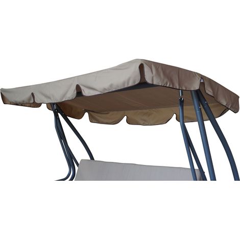 Dachplane für Hollywoodschauk MIAMI 228x120cm, cremefarben