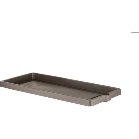 Soucoupe pour jardinière "Legno" - Capuccino - 56 x 24 cm - Livraison gratuite