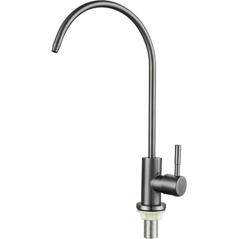 Robinet Purificateur Eau Potable - Acier Inoxydable - Raccord G1/2 - Pour Évier Cuisine - 1 Pièce (1/5)