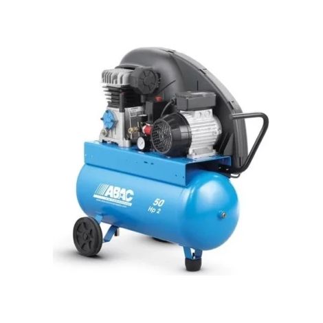 Abac - Compresseur à piston 2CV 230V Mono 10 bar 50L Direct - PRO A29B 50 CM2 (1/3)