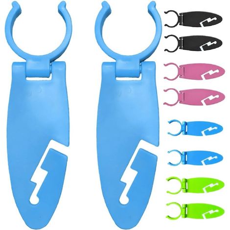 Lot de 2 accessoires de planche à pagaie, clips imprimés en 3D pour support de planche à pagaie, rangement sécurisé et pratique pour kayaks et planches à pagaie, accessoires d'aventures en plein air (1/5)