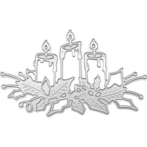 Bastelsets mit Stanzformen, Prägevorlagen, Partyzubehör für Mädchen und Kinder – Kartenbasteln